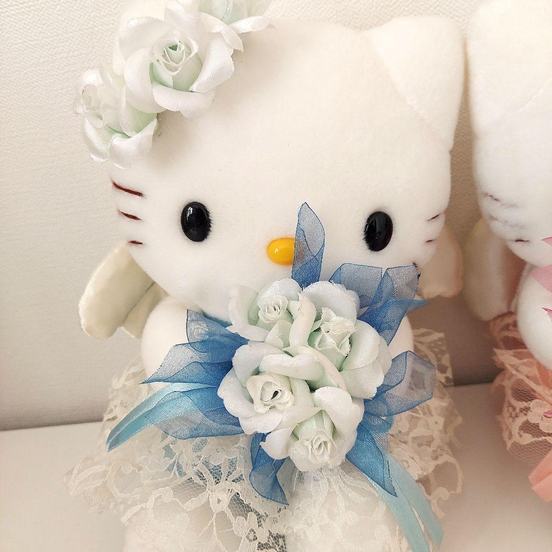 ハローキティ　ぬいぐるみ　フローラルエンジェル