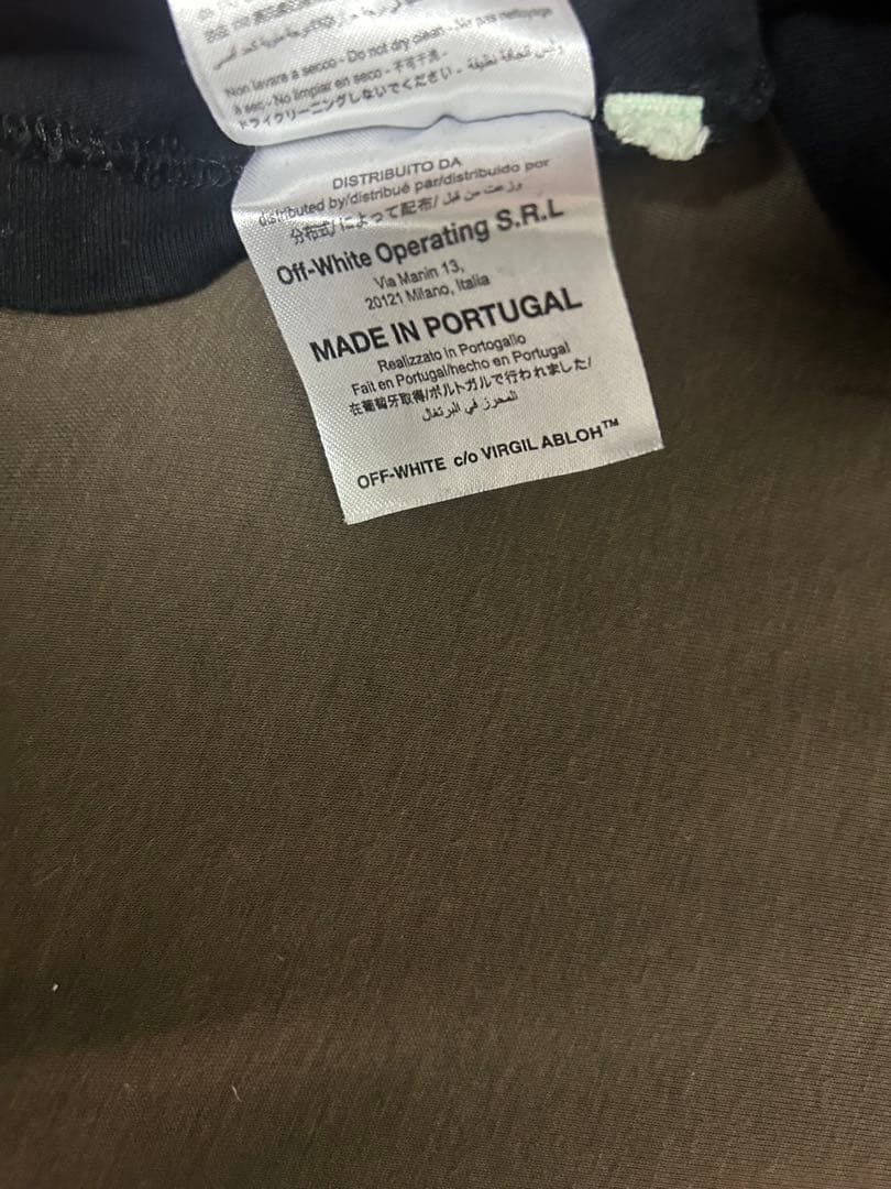 OFF whiteグラフィック Tシャツ 2枚セット MとL