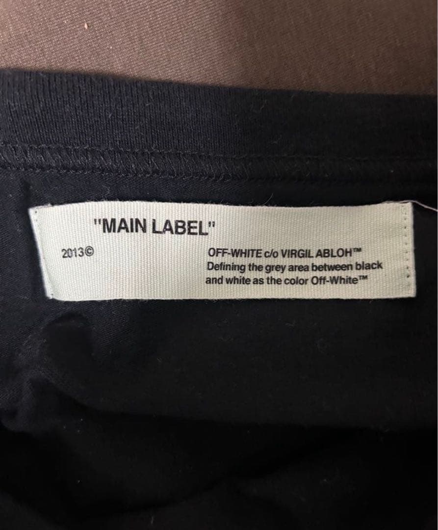 OFF whiteグラフィック Tシャツ 2枚セット MとL