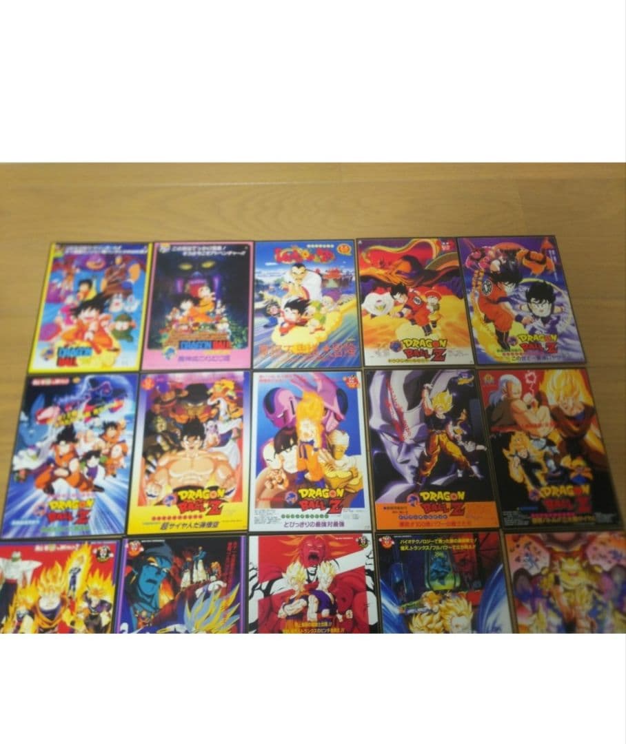 映画公開記念 ドラゴンボール超 ブロリー 希少 歴代劇場版ポストカード 全20種