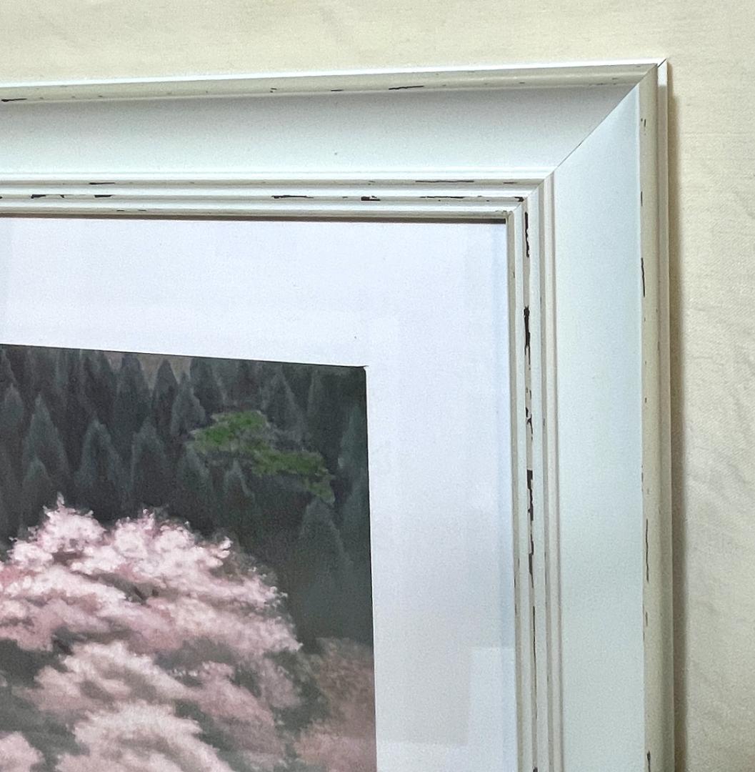 【新品】東山魁夷「吉野の春」 ポスター　複製画　日本画　風景画　高級額付