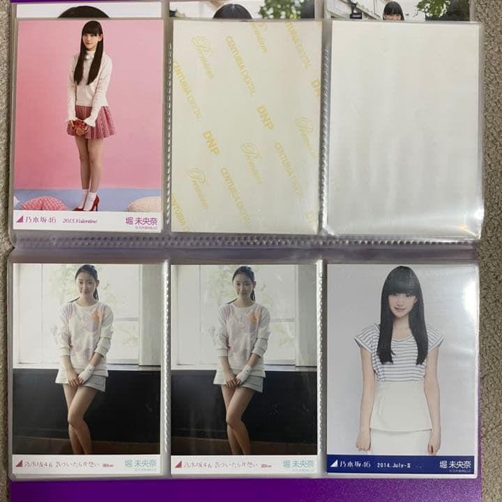 乃木坂46 堀未央奈 生写真 バラ