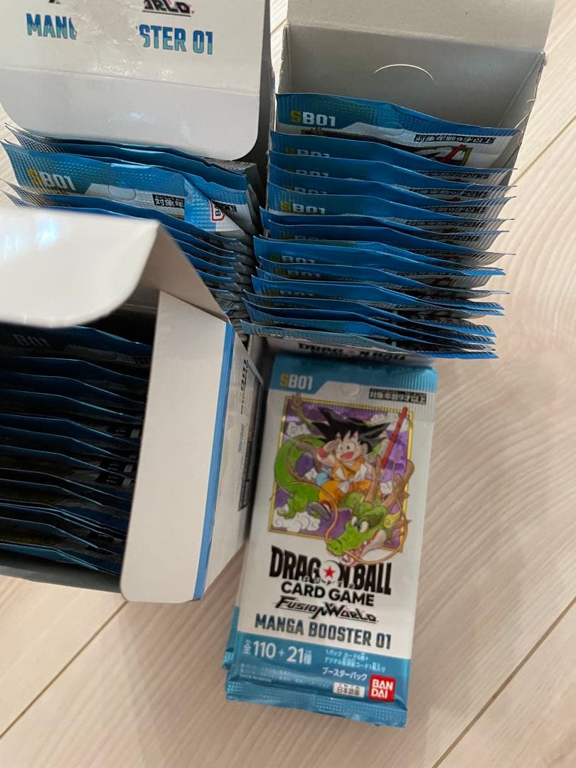 MANAGA BOOSTER 01 4BOX分　96パック