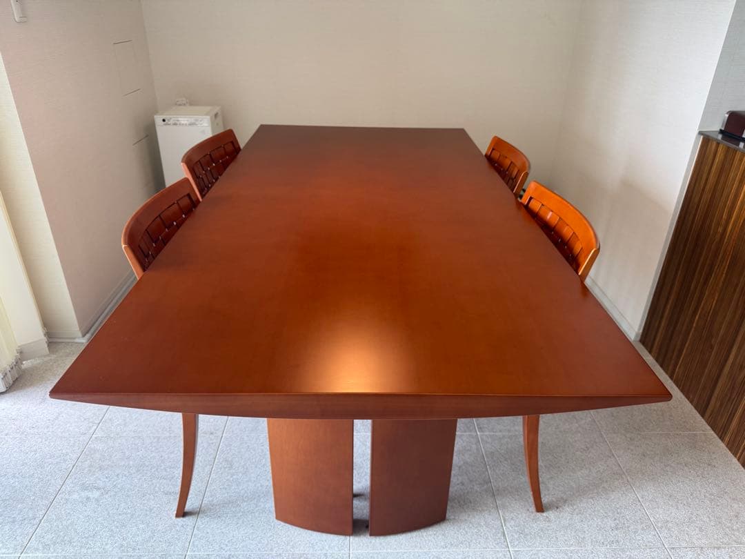 美品アルフレックス　TAVOLO NAVE（タボロ・ナーベ） ダイニングテーブル