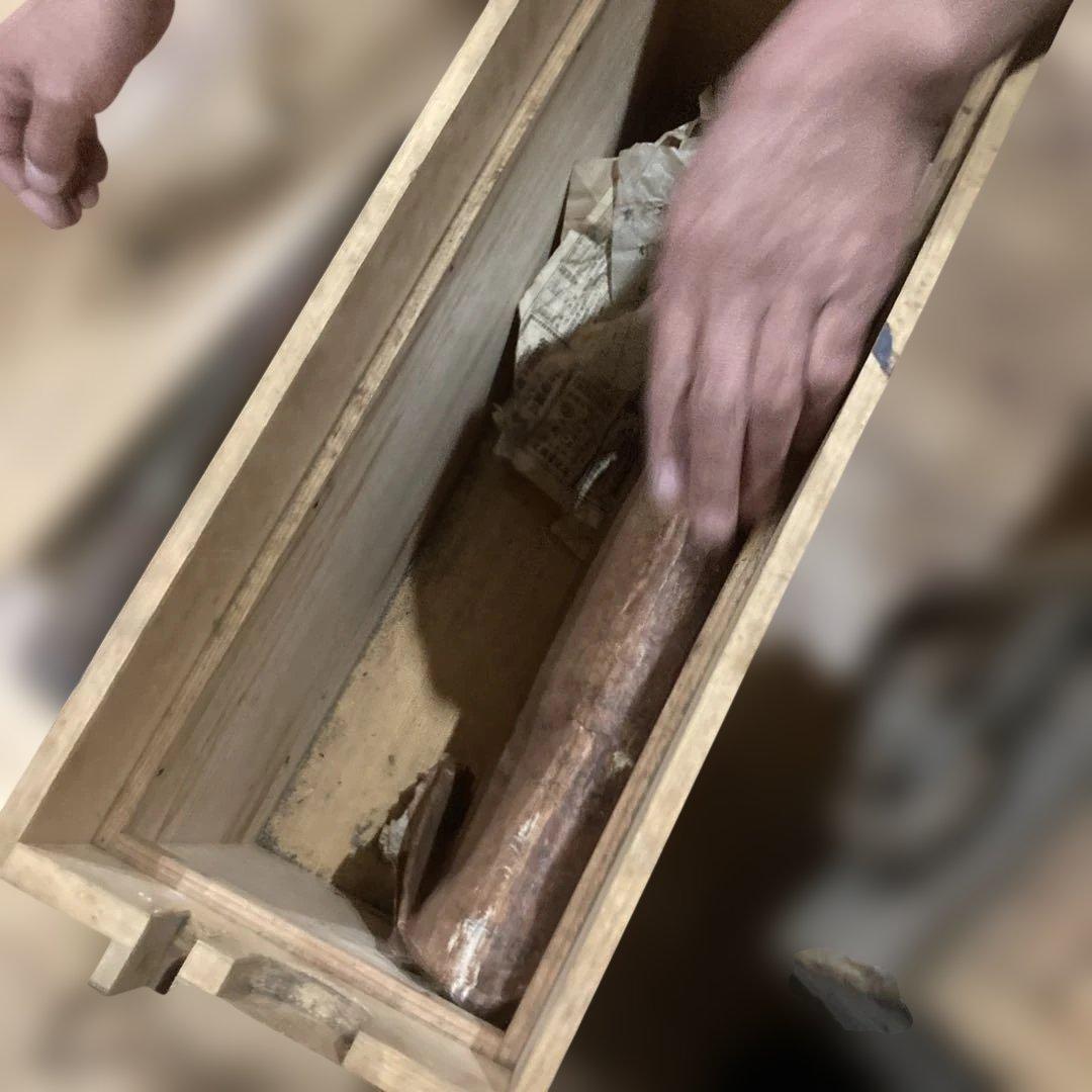 鞴　ふいご　蔵出し　時代もの　鍛冶屋　送風機　骨董品