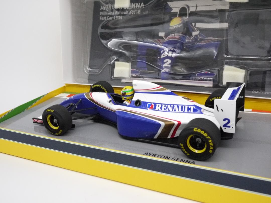 RS0064 1/18 ウィリアムズ FW16 ポールリカール A.セナ