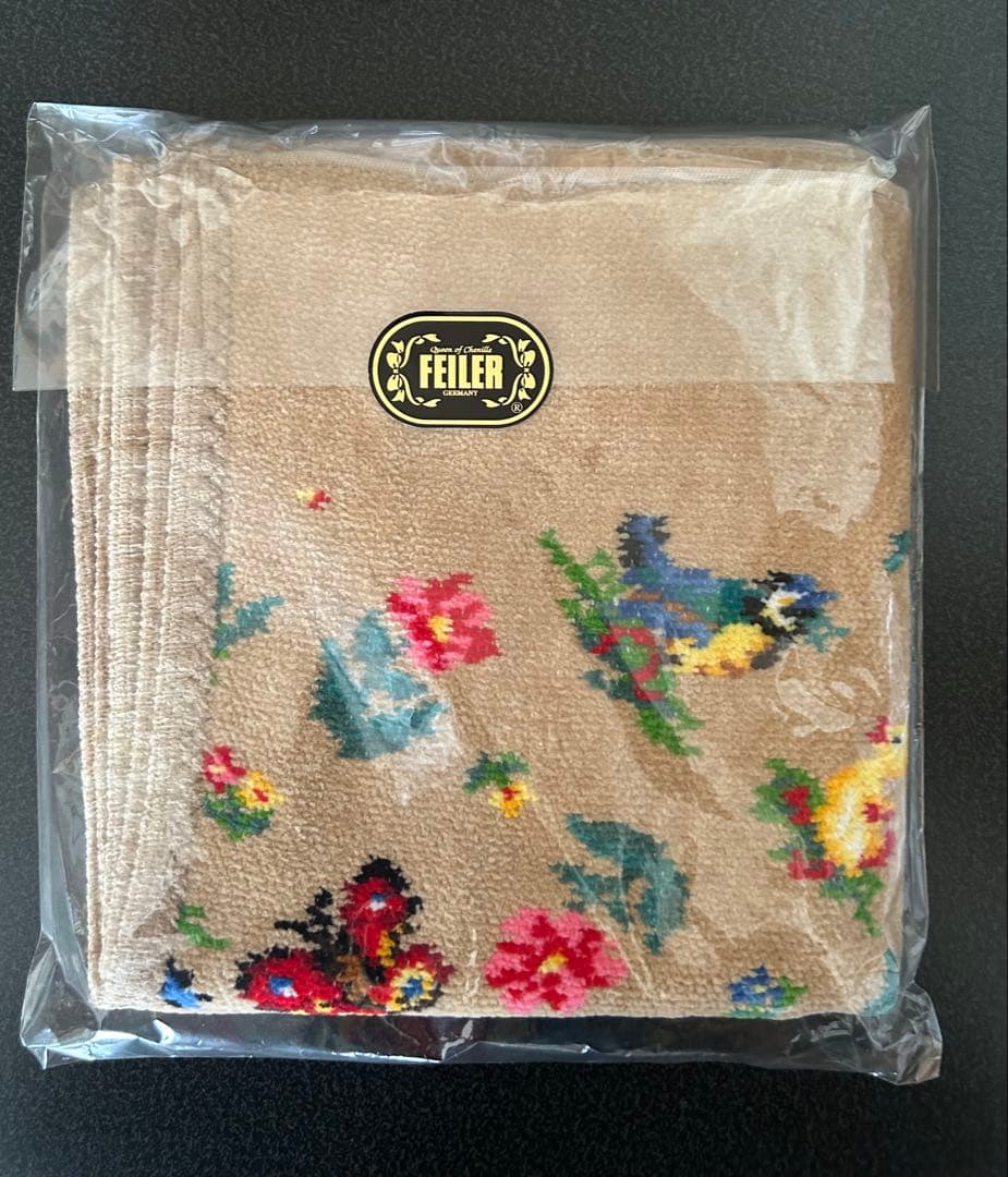 フェイラー　ハイジ　ハンドタオル　茶色