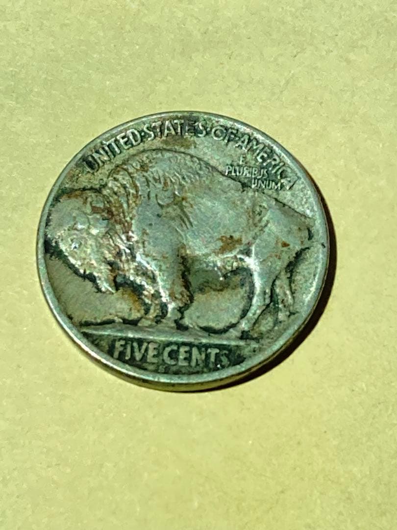Y*a様 アメリカ　5セント白銅貨　バッファローニッケル　1913S タイプ2