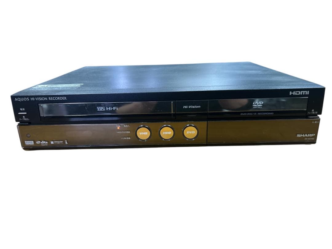 SHARP DV-ACV52 AQUOS HDD/DVD/VHSレコーダー