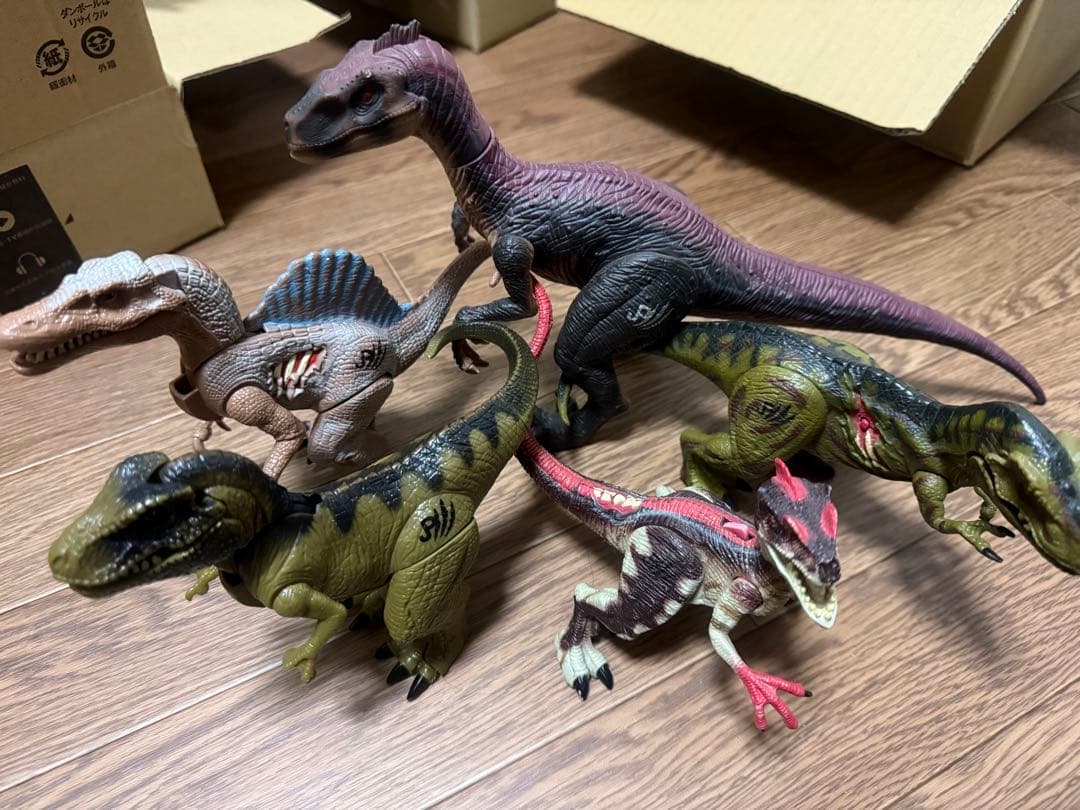 ジュラシックパーク3 フィギュア　レア　恐竜セット