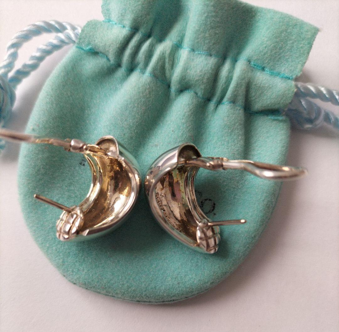 希少！ティファニードーム型ピアス