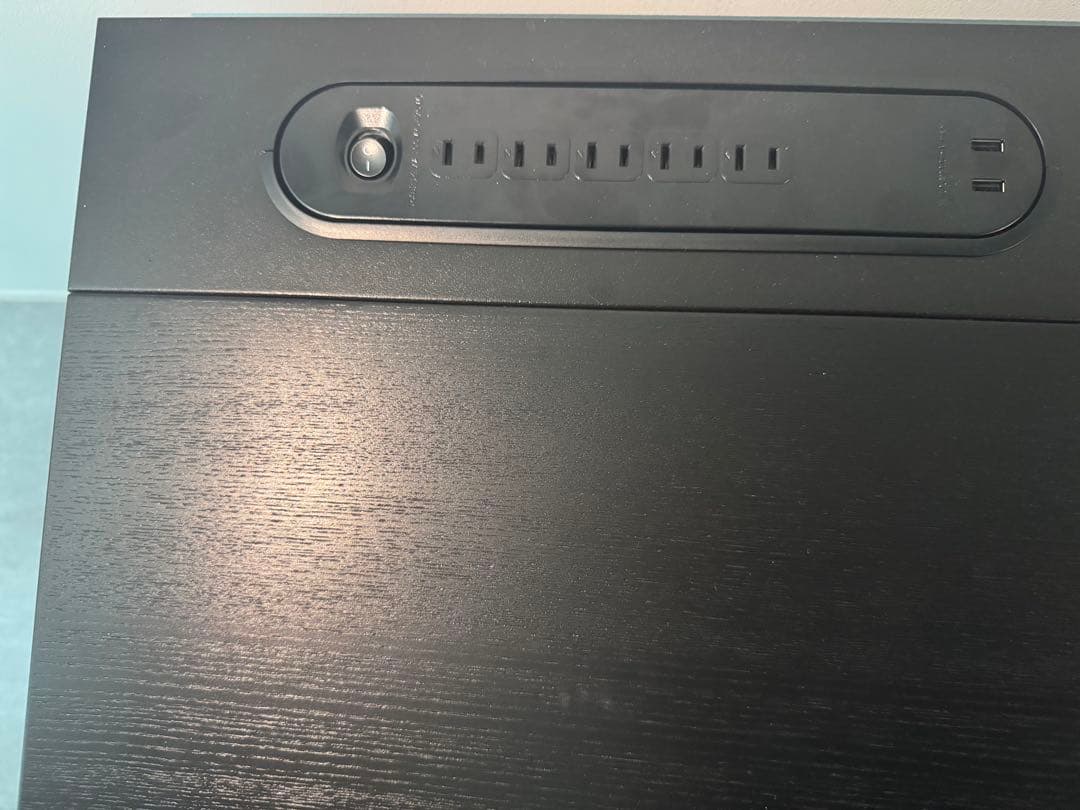 【送料込み！】IKEA ミッツォーン 昇降式デスク ブラック オフィスデスク