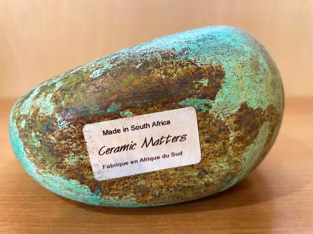 Ceramic Matters モダンアート フラワーベース　2個セット