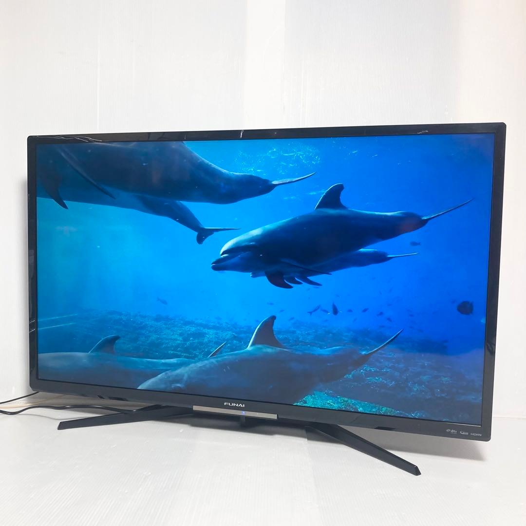 美品 フナイ 40型 液晶テレビ FL-40H2010 2020年製 HDD録画