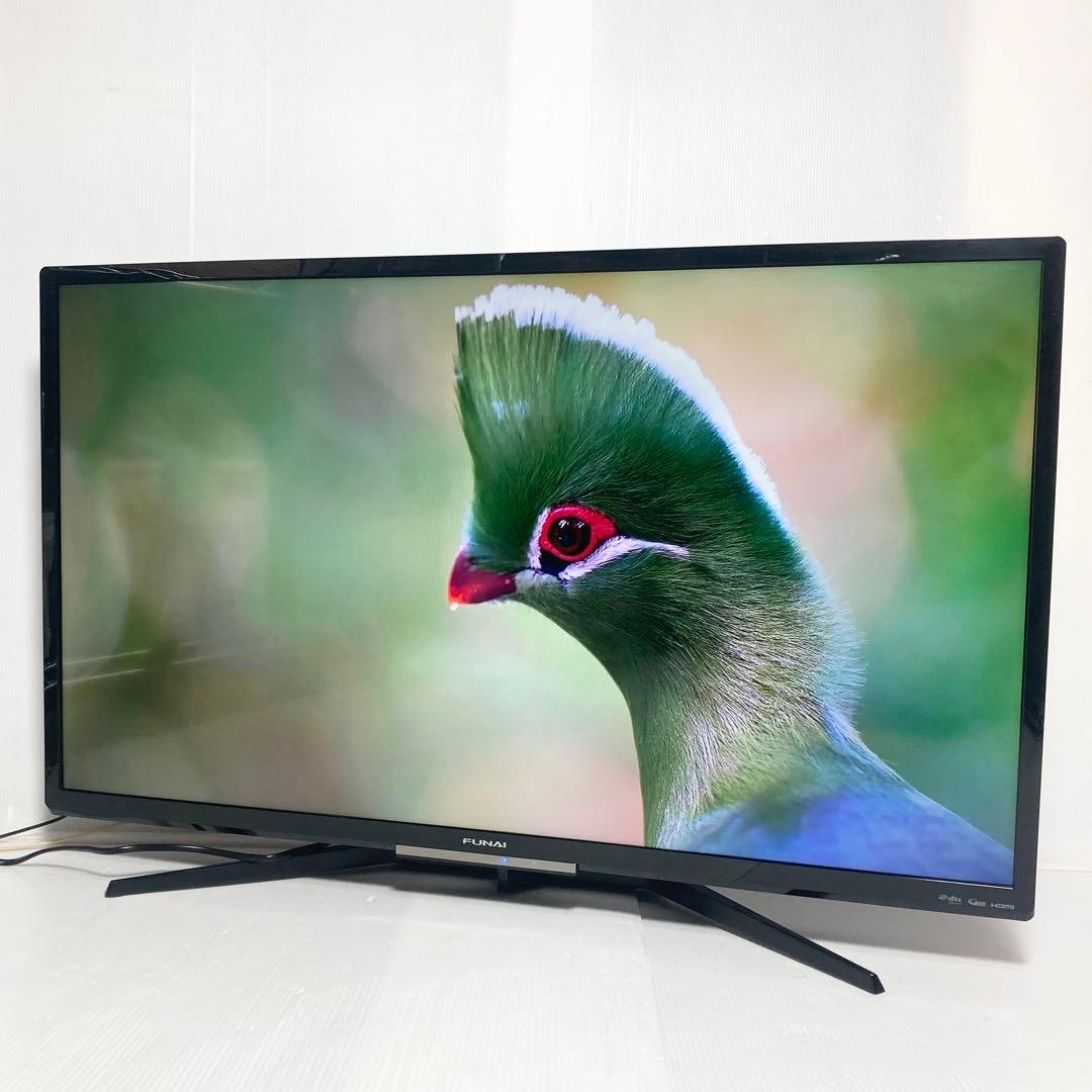 美品 フナイ 40型 液晶テレビ FL-40H2010 2020年製 HDD録画