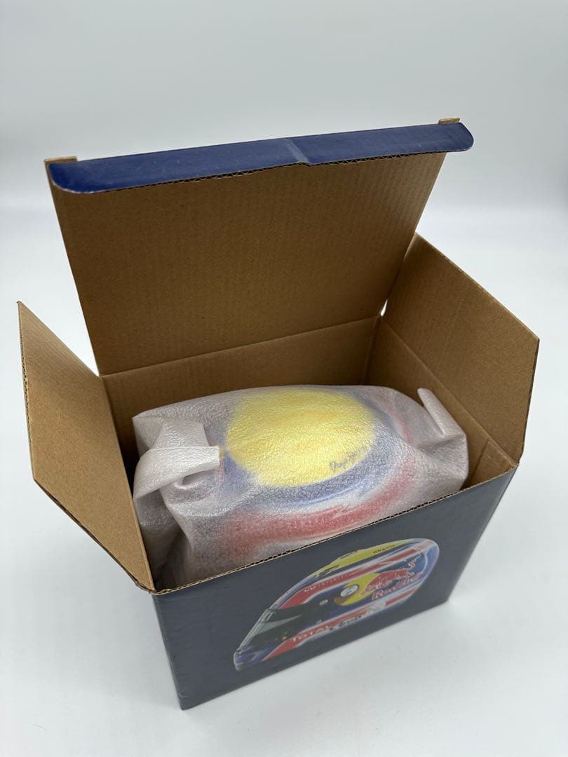 F1 レッドブル　Vettel & Webber 1/2ヘルメット セット