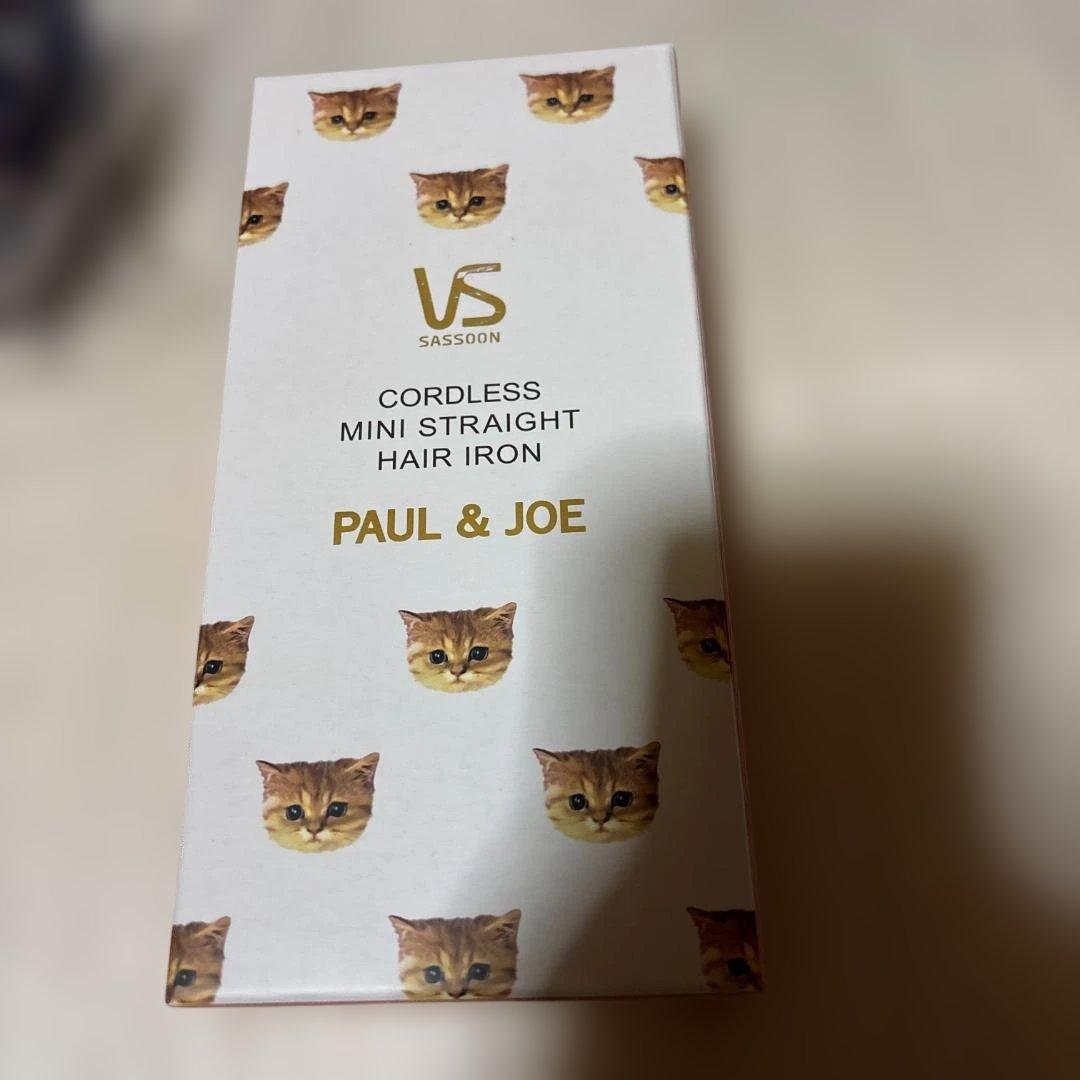 ポール＆ジョー テディベア柄ポーチ　コードレスミニストレートヘアアイロン