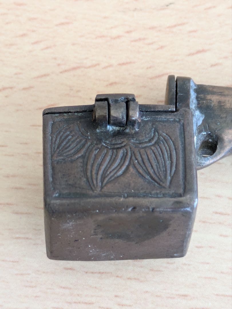 矢立　真鍮　銅製　4本セット