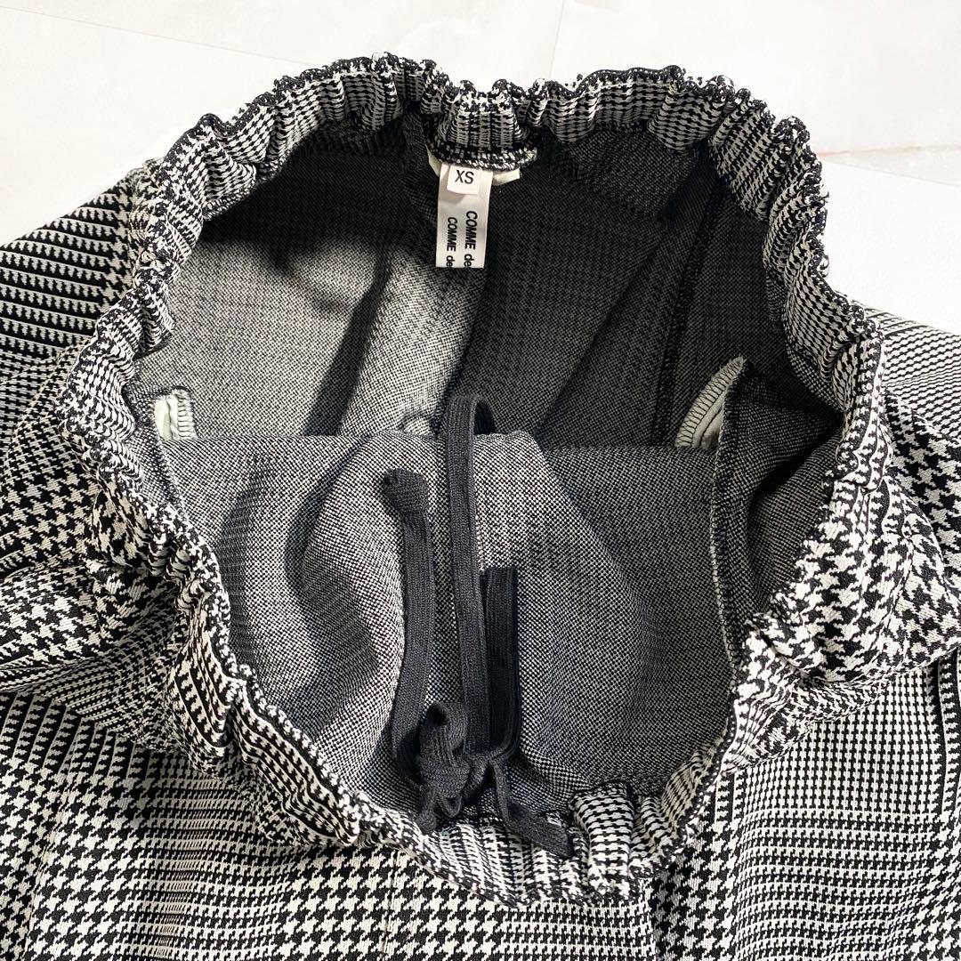 A16631 美品 コムデギャルソンコムデギャルソン　千鳥 ハーフサルエルパンツ