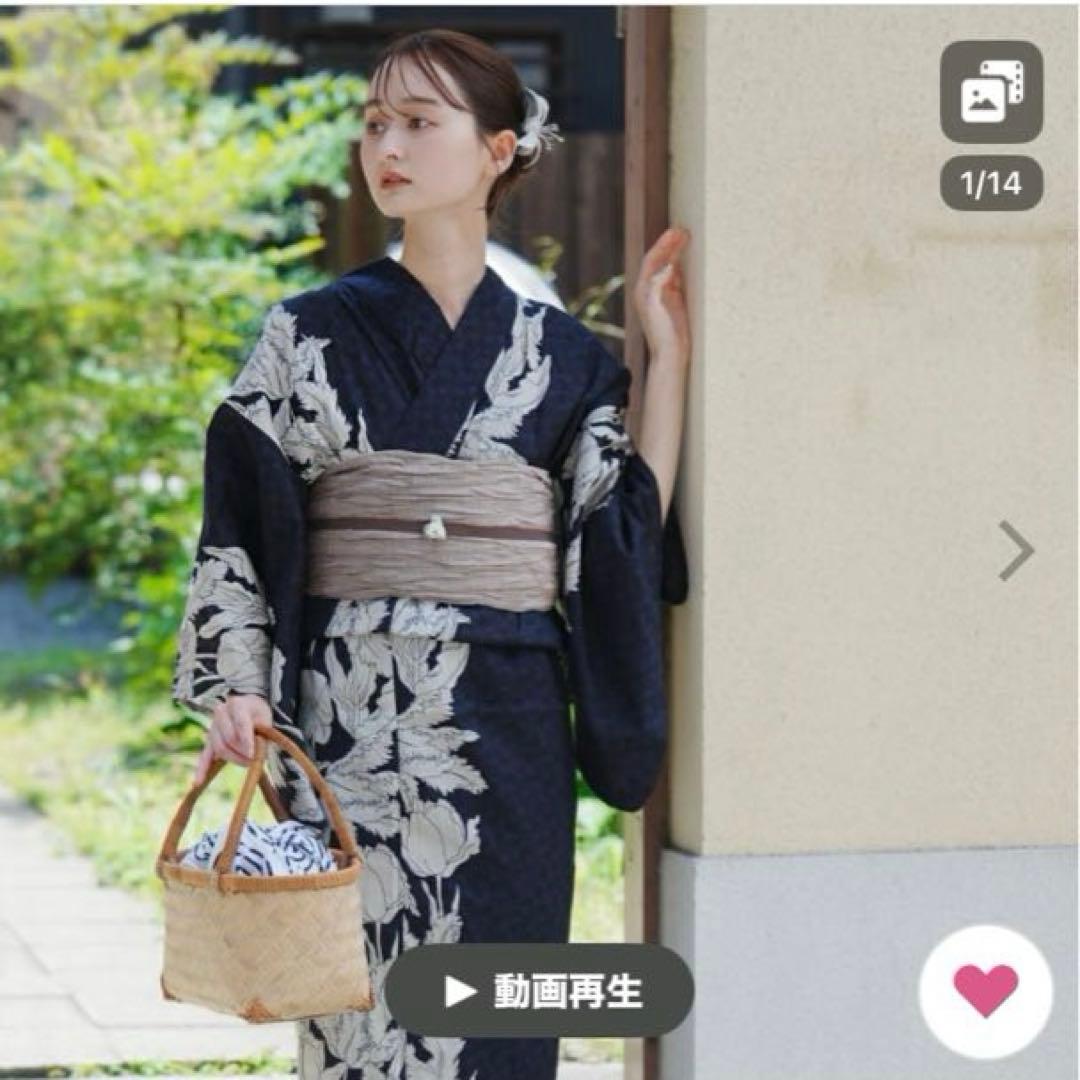 utatane 浴衣・帯 下駄　セット フリーサイズ 完売品