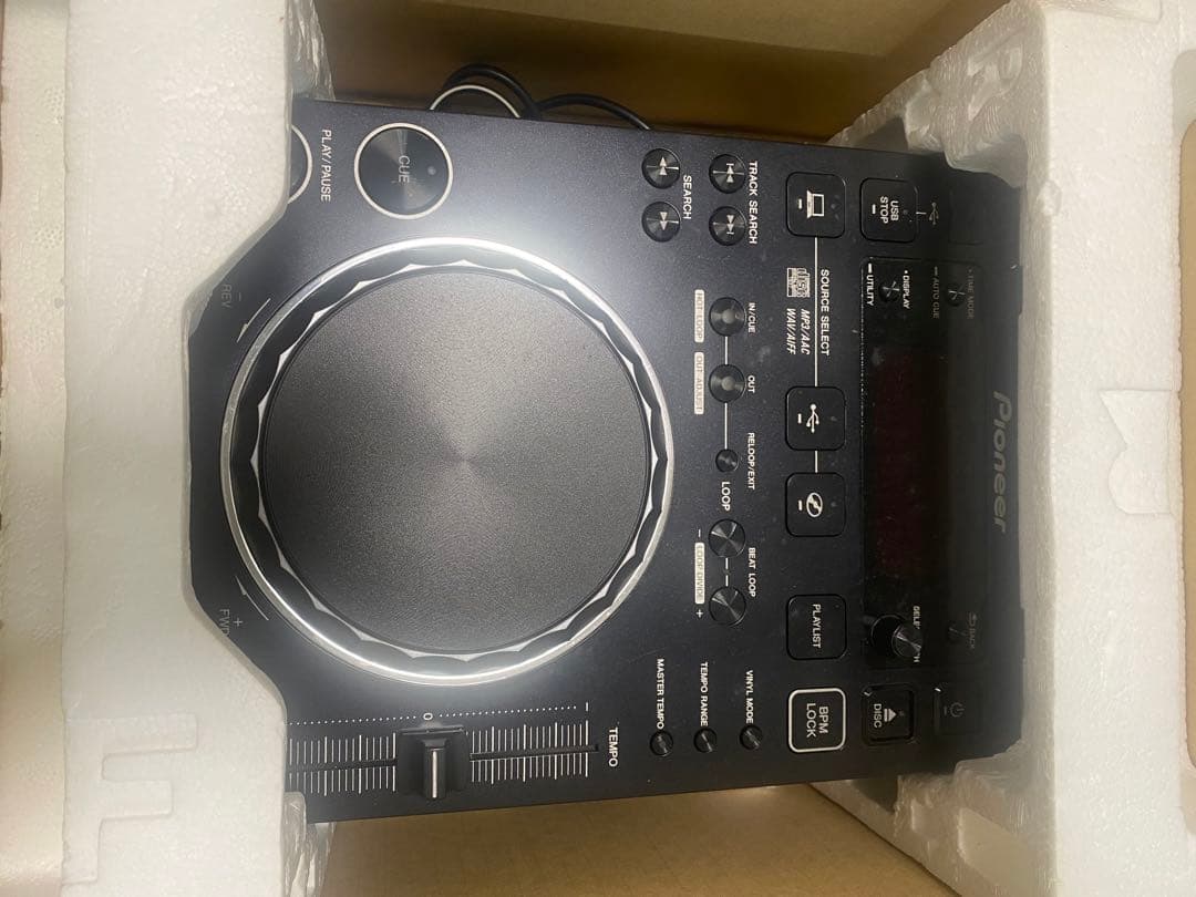 Pioneer CDJ ブラック①