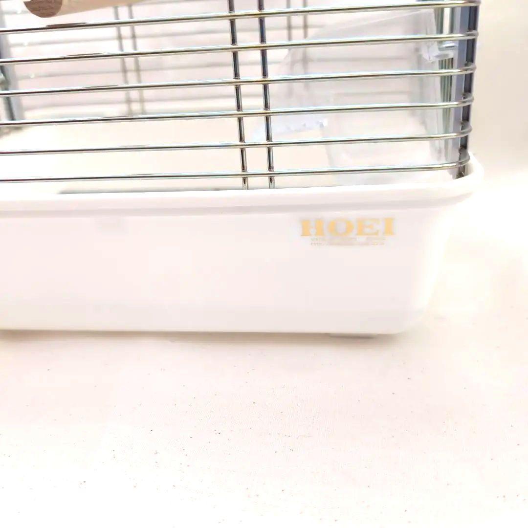 新品未使用　ホウエイHOEIステンレス製鳥かご　白