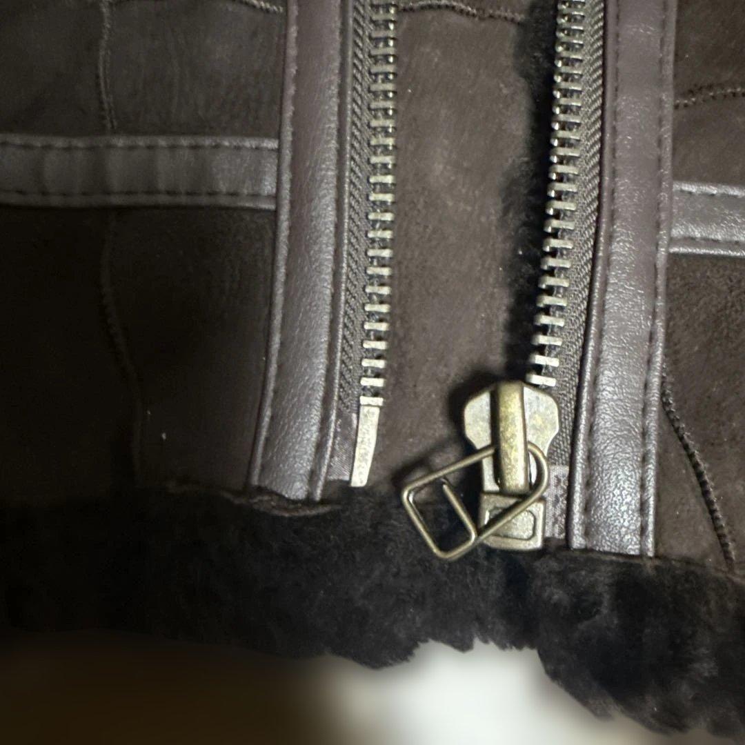 a*f様 美品　TYPE B-3 フライトジャケット リアルムートン　パッチワー