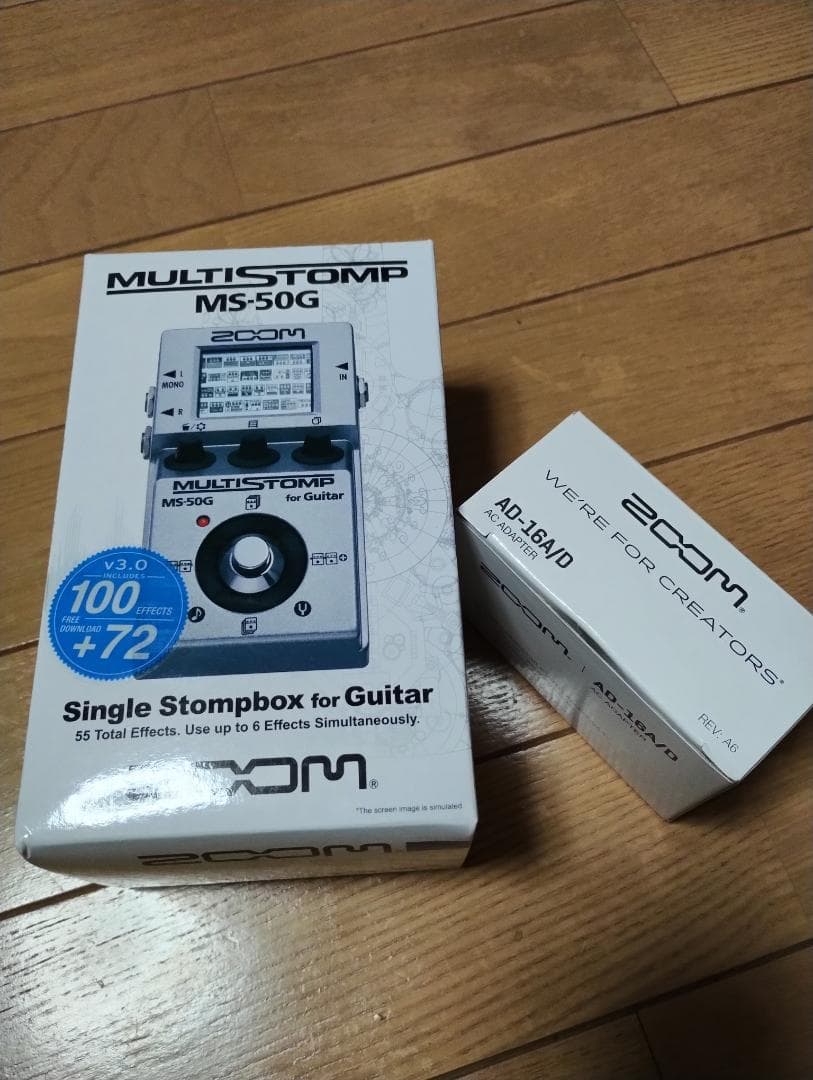 ギター ZOOM MS-50G MULTI STOMP for Guitar