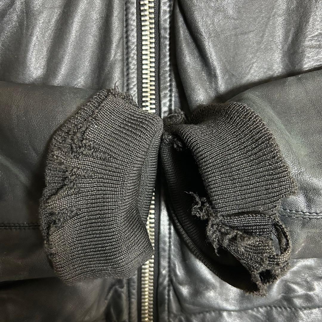 Rick Owens OLMAR and MIRTA レザージャケット