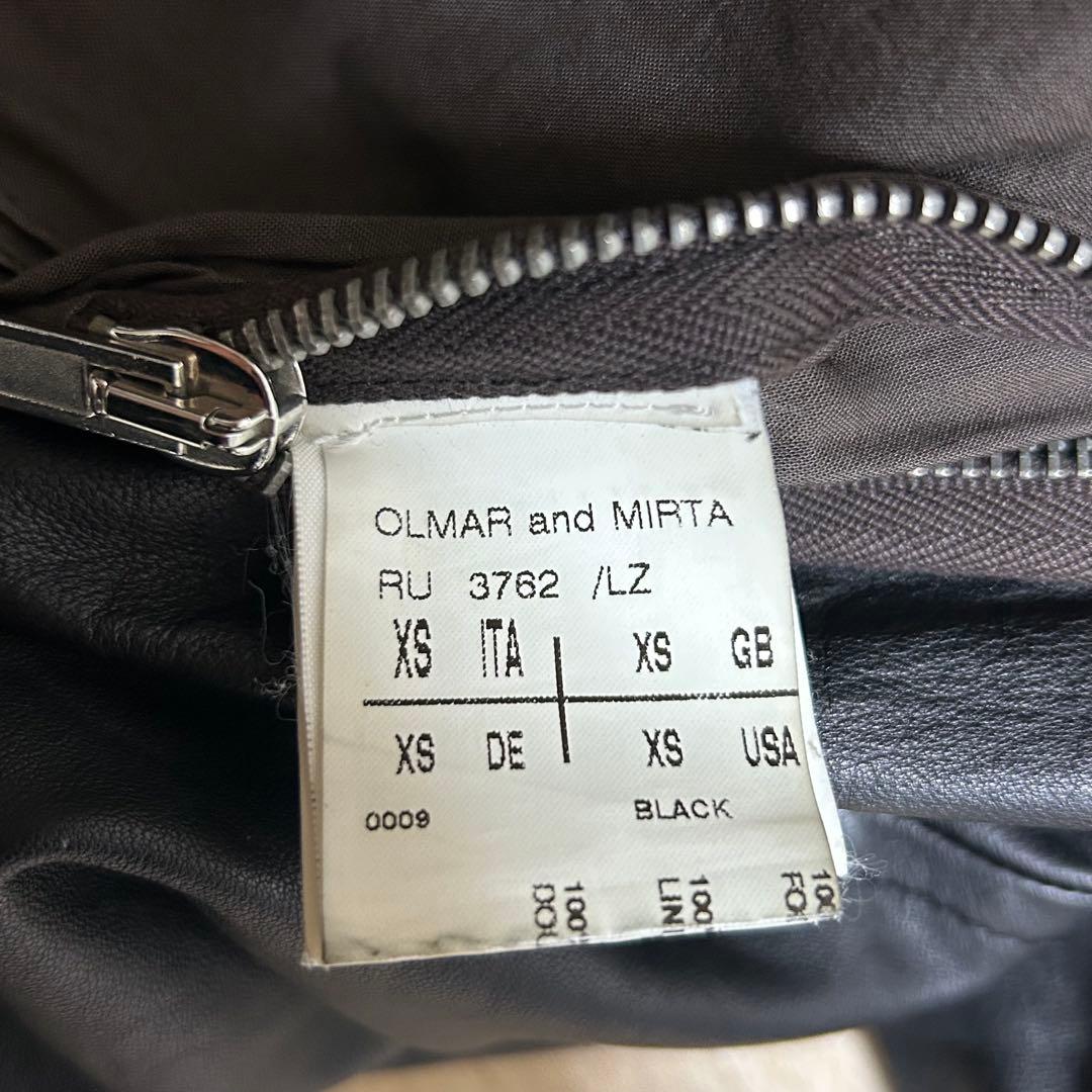 Rick Owens OLMAR and MIRTA レザージャケット