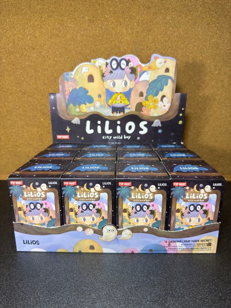 POPMART LiLiOS City Wild Boy 12個　未開封セット