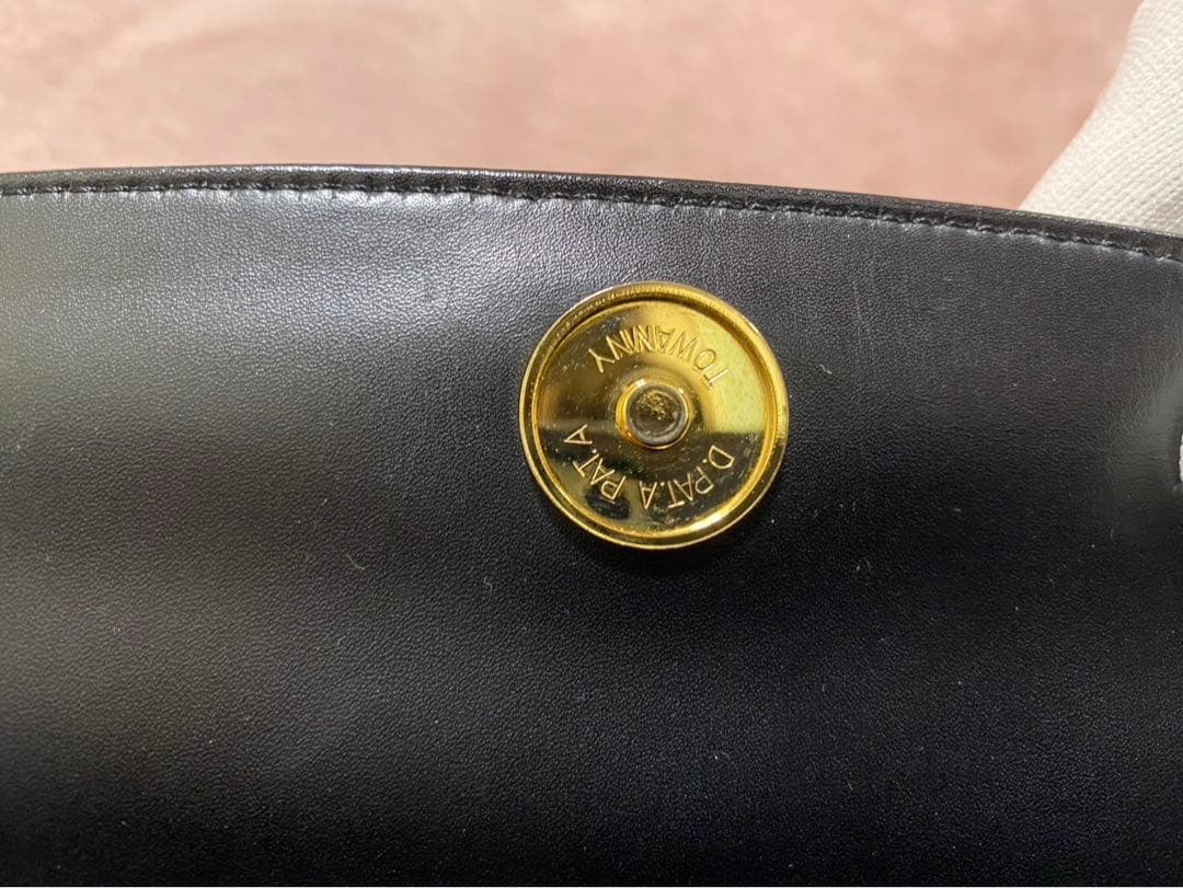 濱野 バッグ　ロイヤルモデル　黒　フォーマル　ブラック　ゴールド