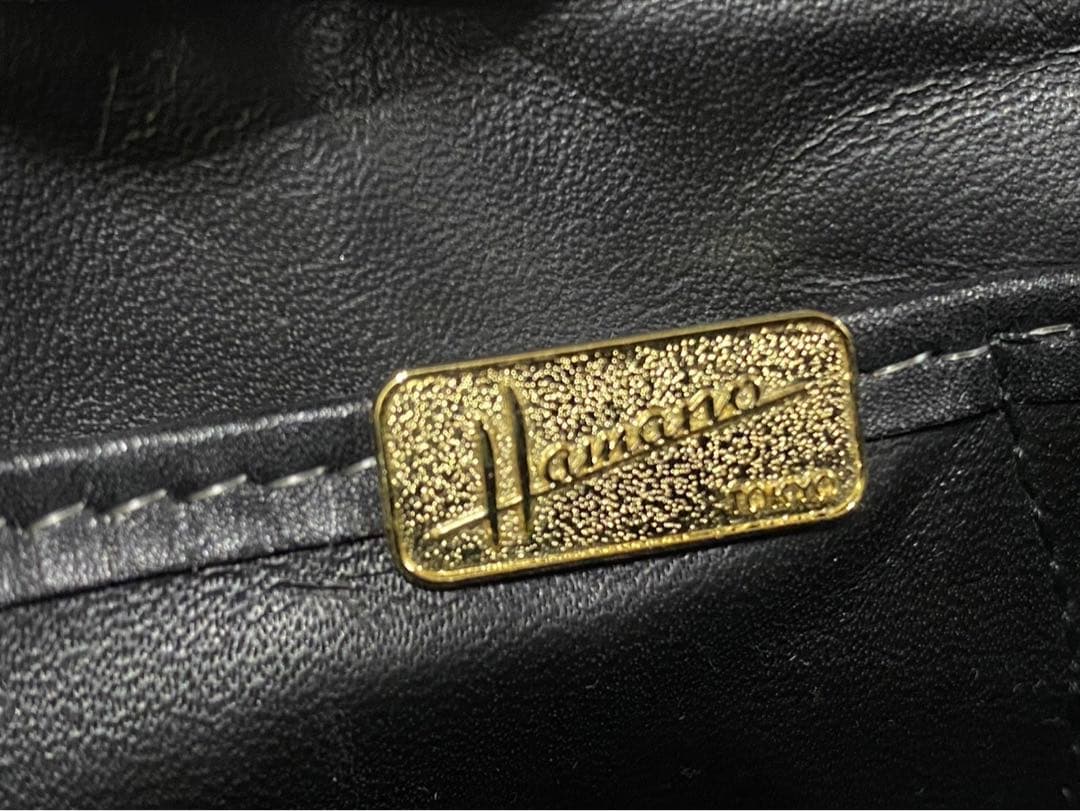 濱野 バッグ　ロイヤルモデル　黒　フォーマル　ブラック　ゴールド