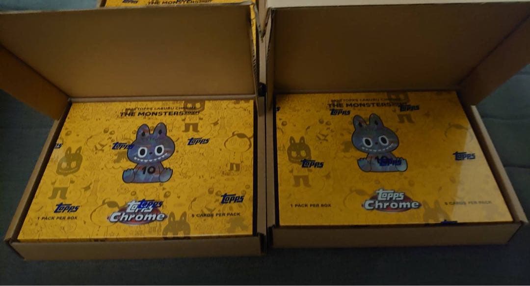 ラブブ トレカ未開封4BOX