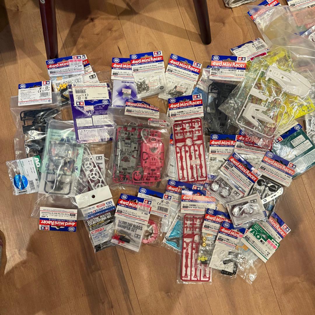 ミニ四駆引退　大量パーツ・工具セット