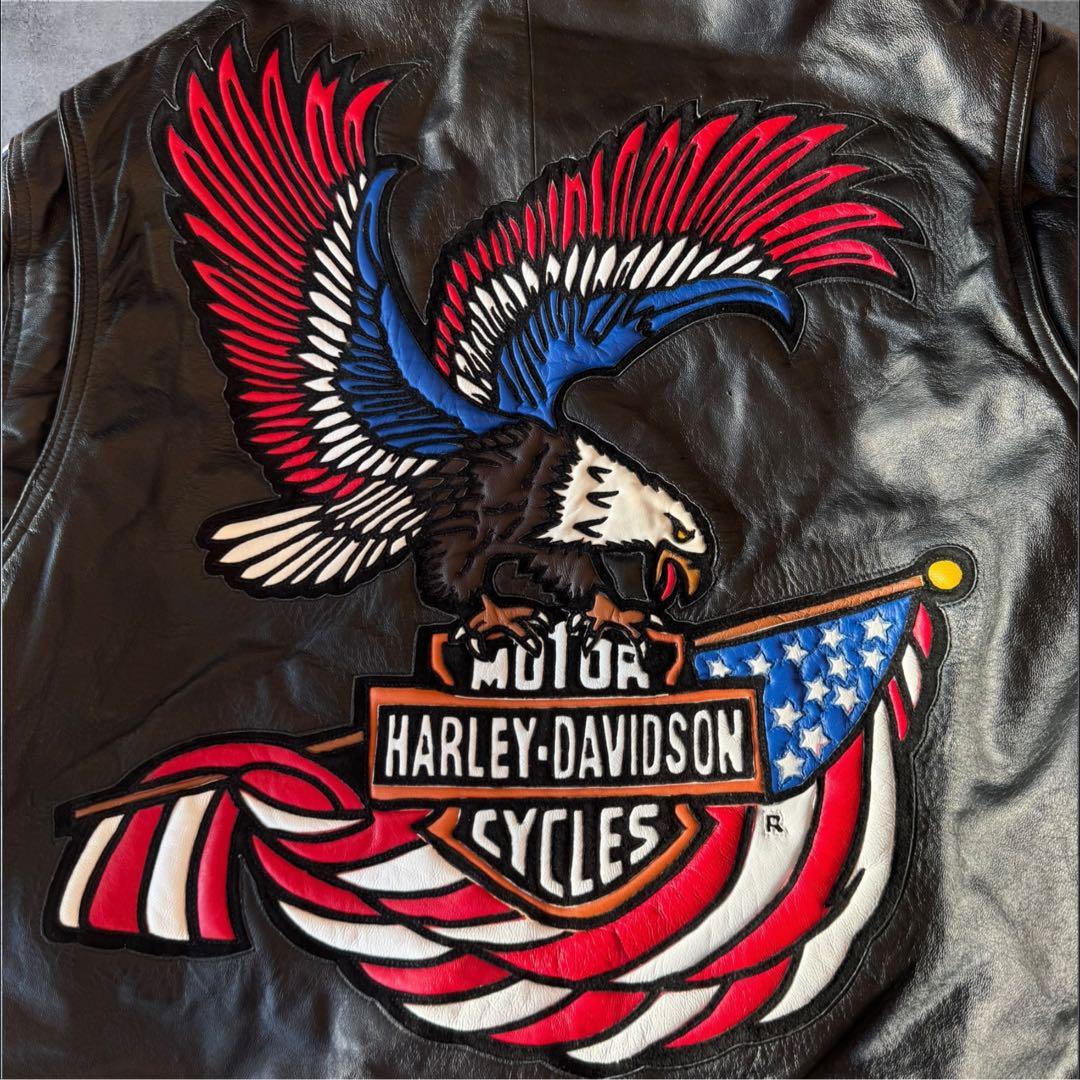 Harley-Davidsonヴィンテージ レザージャケット　サイズL