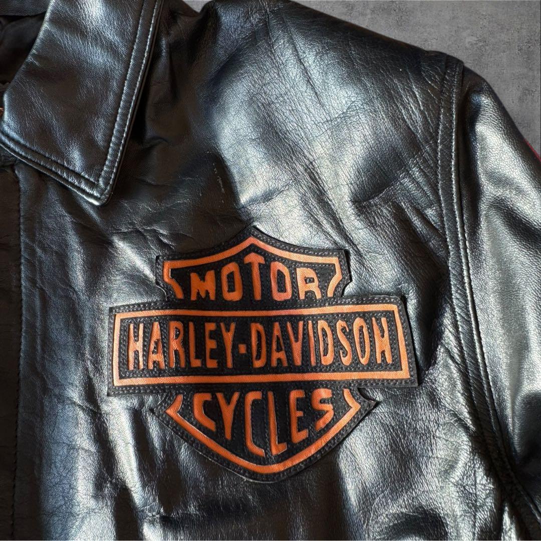 Harley-Davidsonヴィンテージ レザージャケット　サイズL