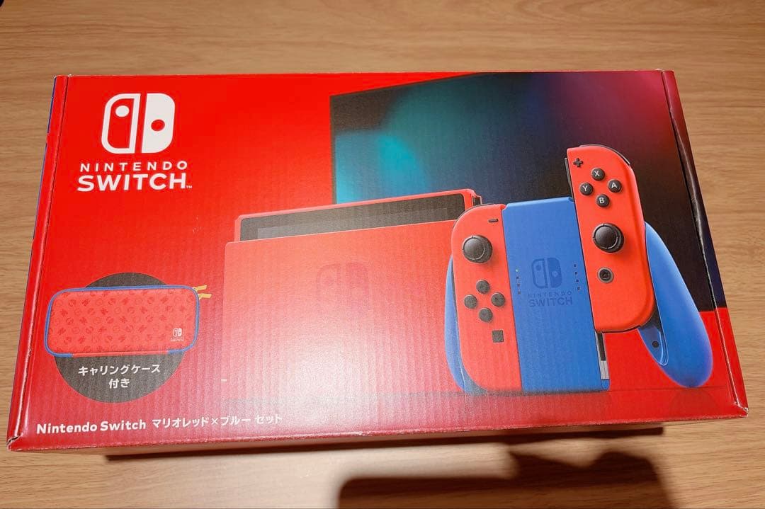 Nintendo Switch 限定マリオレッド×ブルー　セット 任天堂　箱有り