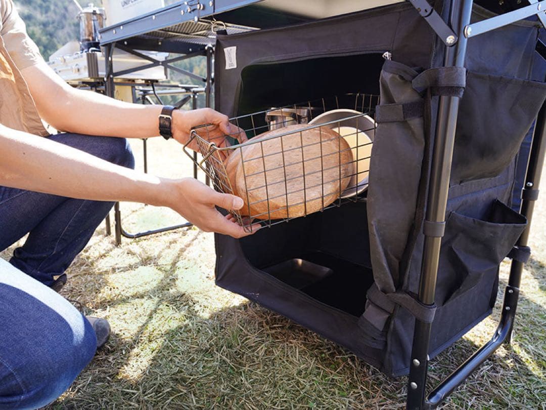 DOD クッキングキングT85-723-BK アウトドアテーブル