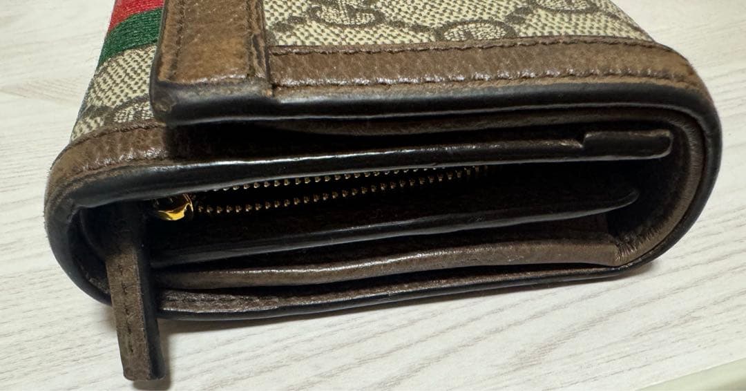 GUCCI GGウォレット 三つ折り財布