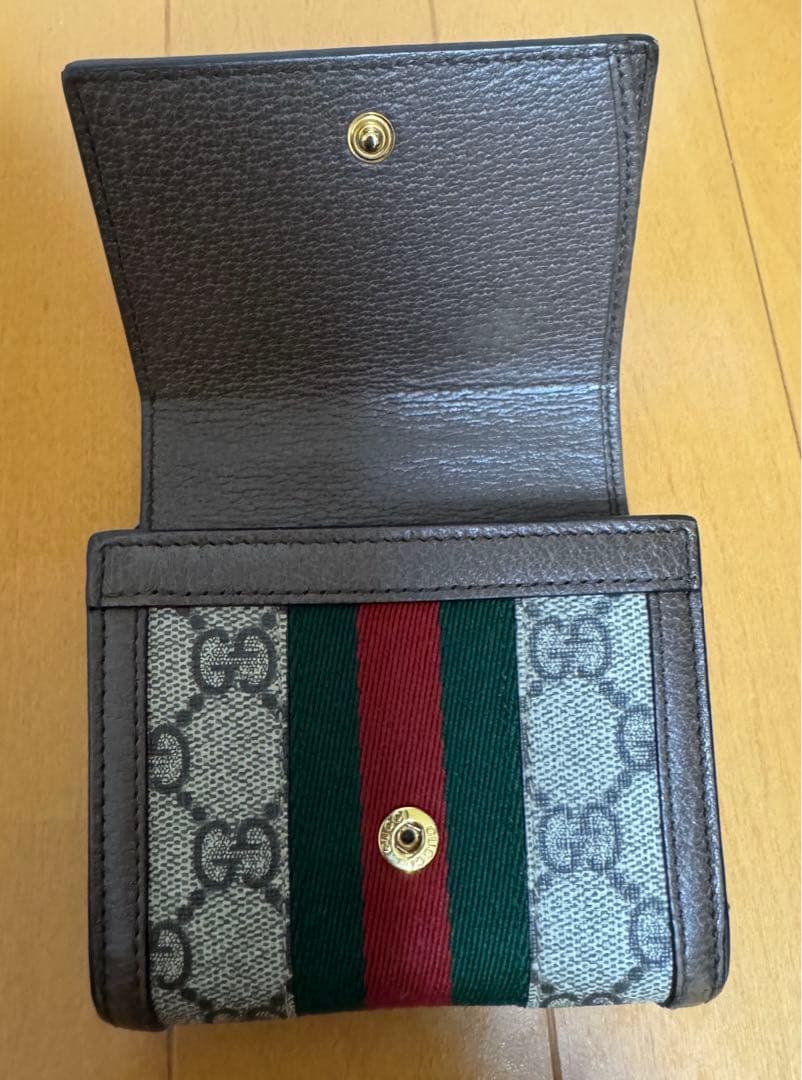 GUCCI GGウォレット 三つ折り財布