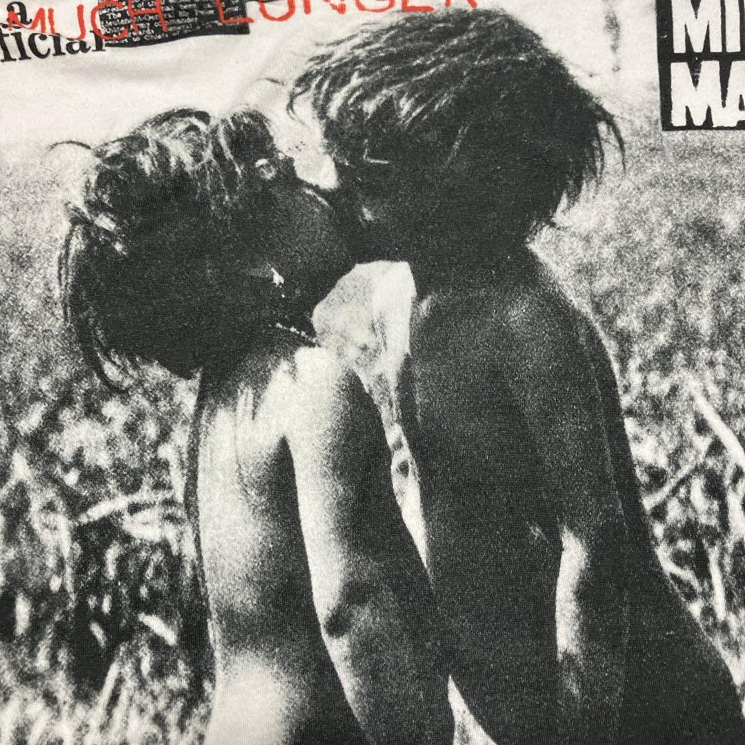 ヒステリックグラマー ポップグループ 全面フォトプリントTシャツ 白 S