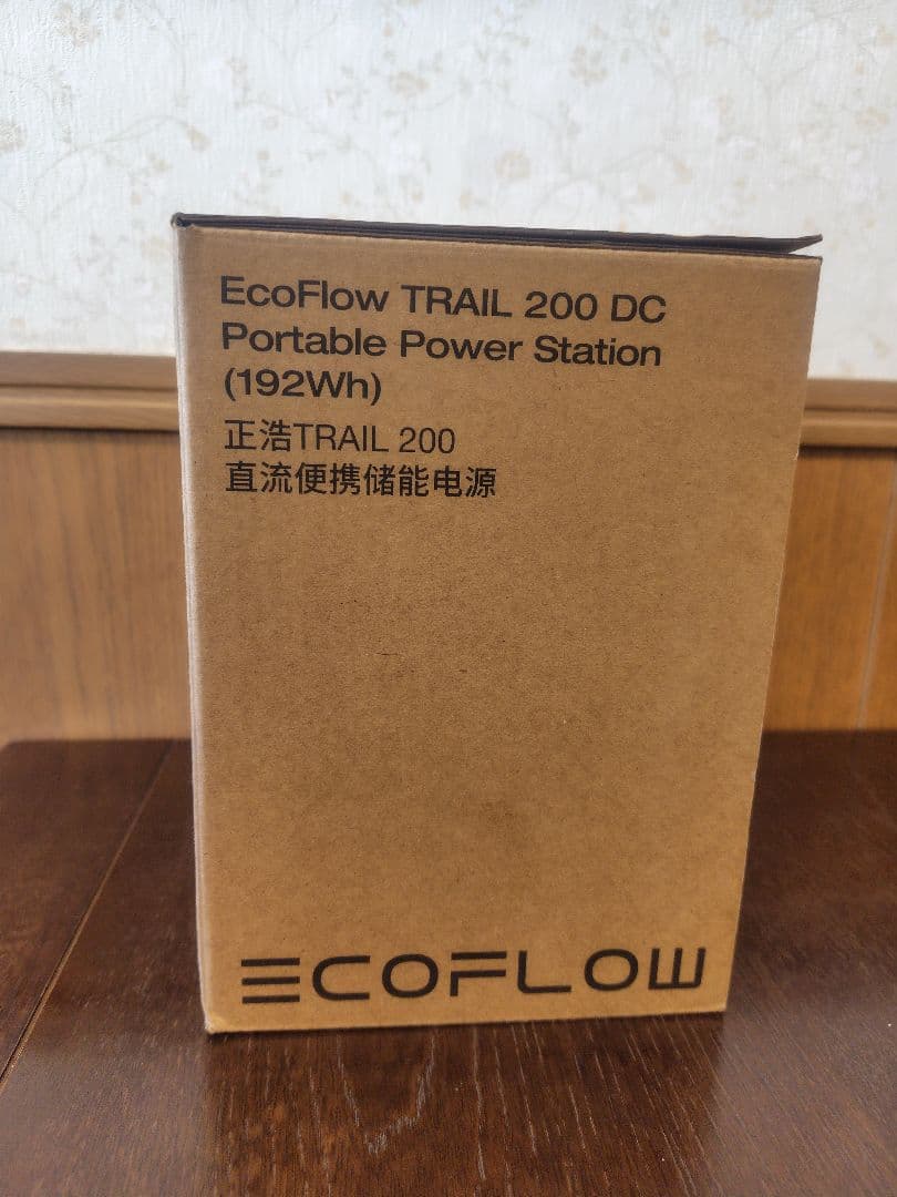 ECOFLOW ポータブル電源 TRAIL200DC