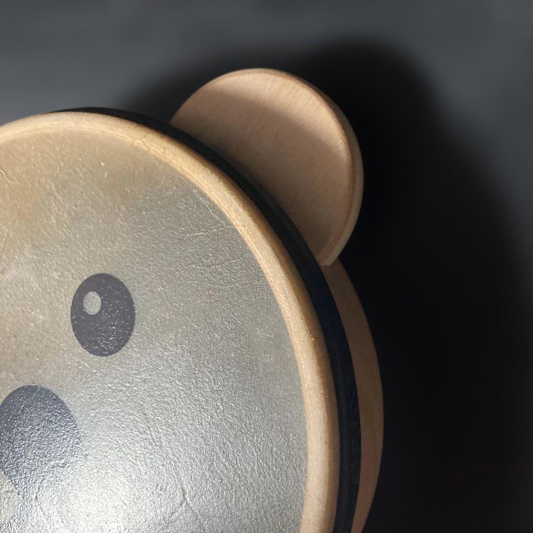 Sonar社　クマちゃん　木製タンバリン 優しい音色　軽量　お子様にも