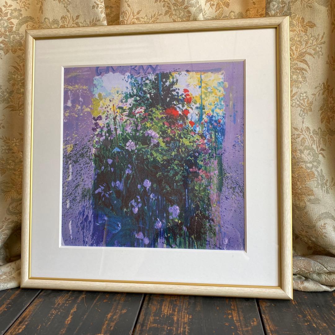 トレンツ　リャド　ジヴェルニーの若枝　額装品