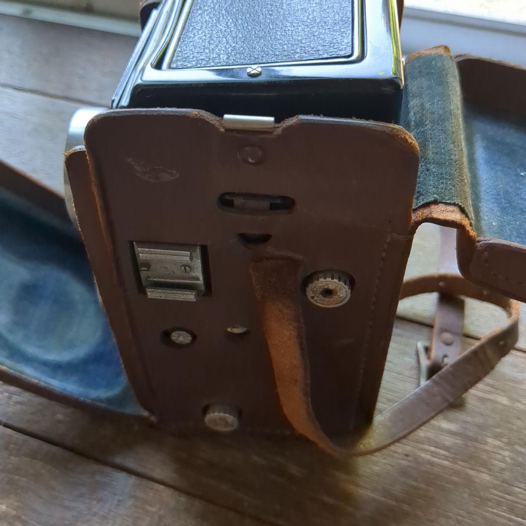 KONIFLEX 二眼レフカメラ レザーケース付き