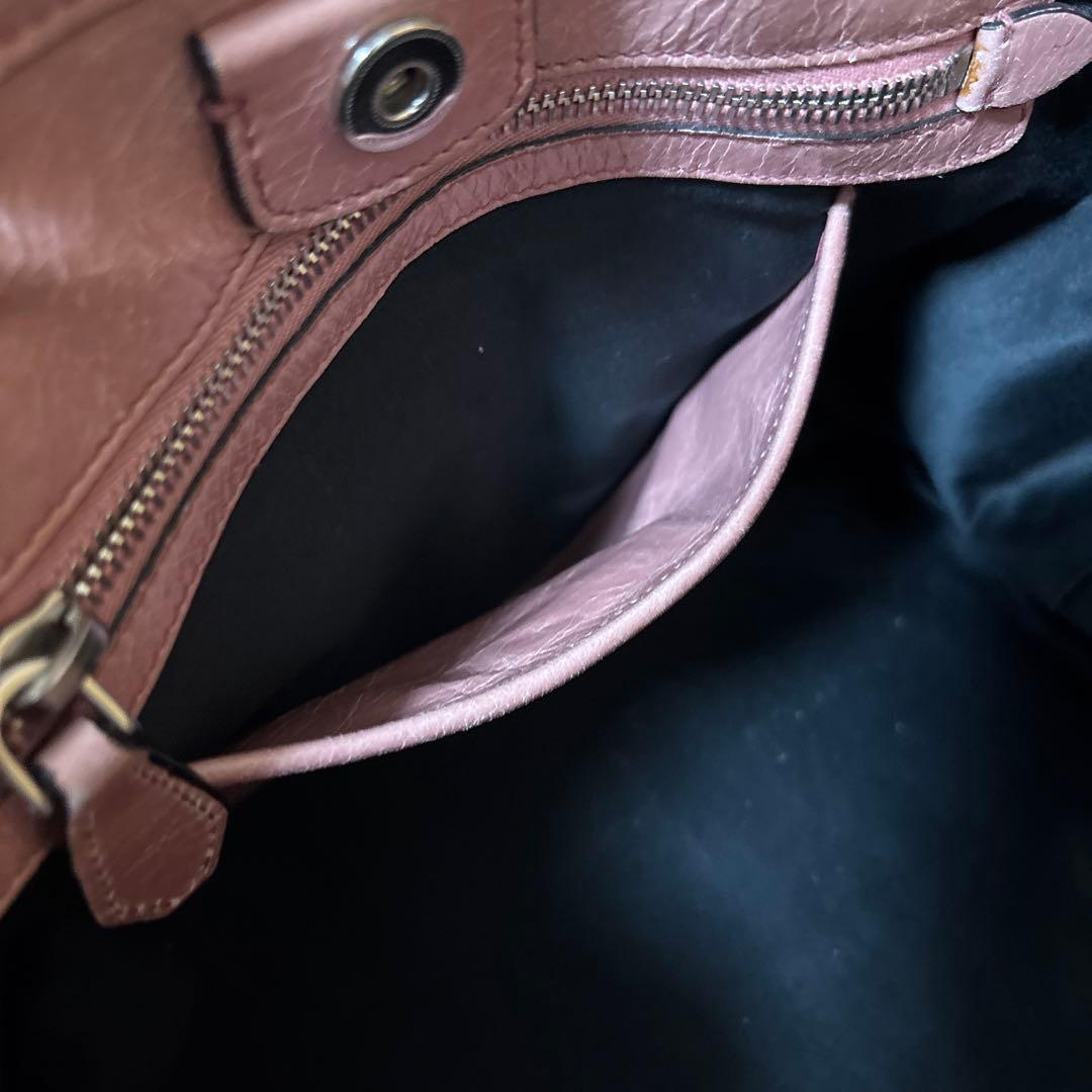 miu miu ピンク ハンドバッグ RN0685