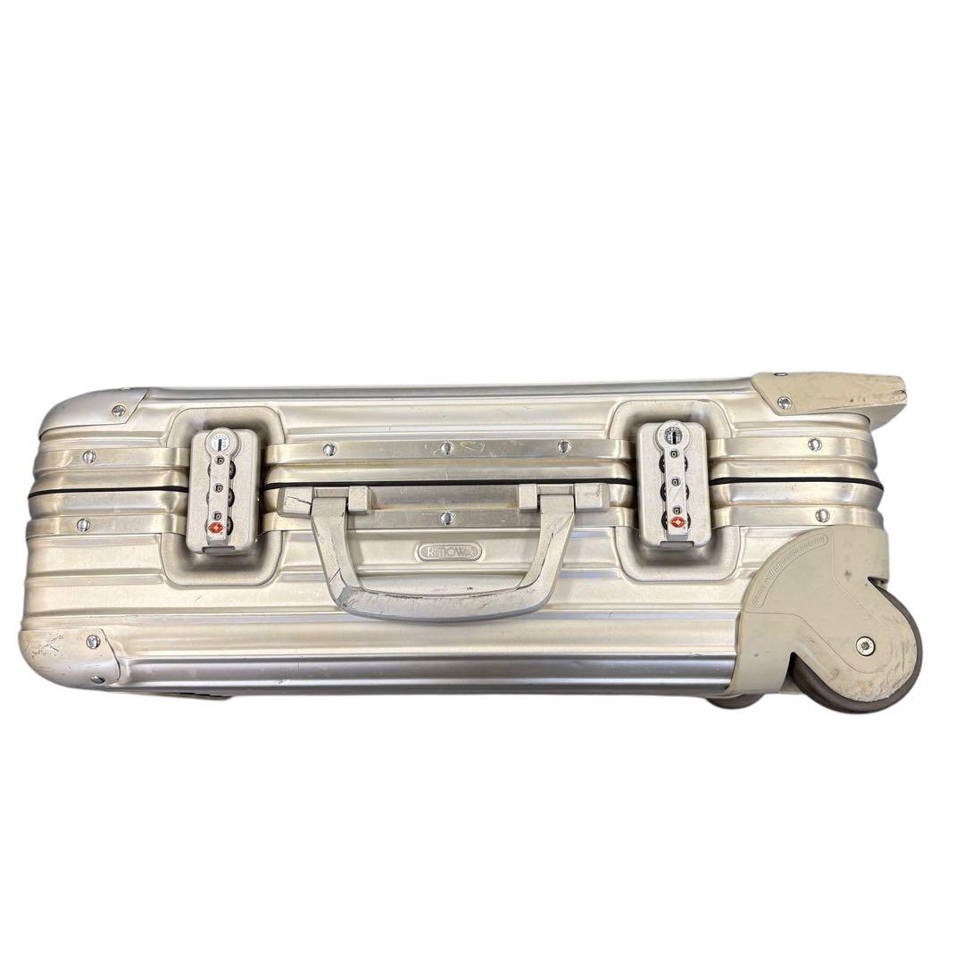 廃盤 美品 RIMOWA ルフトハンザ 2輪 機内持ち込み可32L スーツケース