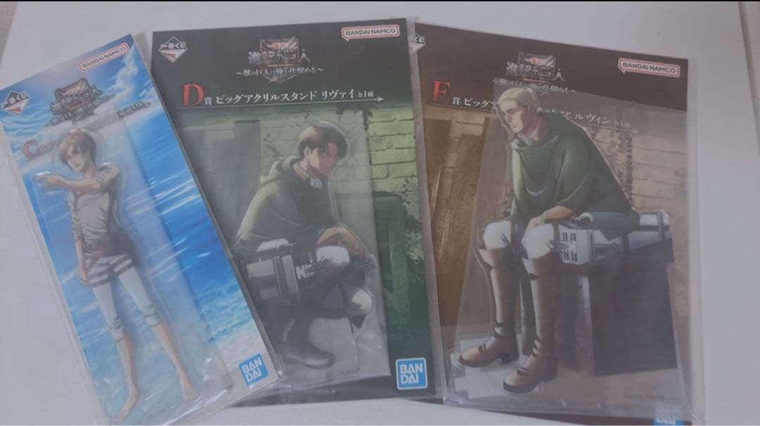 一番くじ 進撃の巨人 フィギュア 上位賞コンプセット 下位賞おまけつき