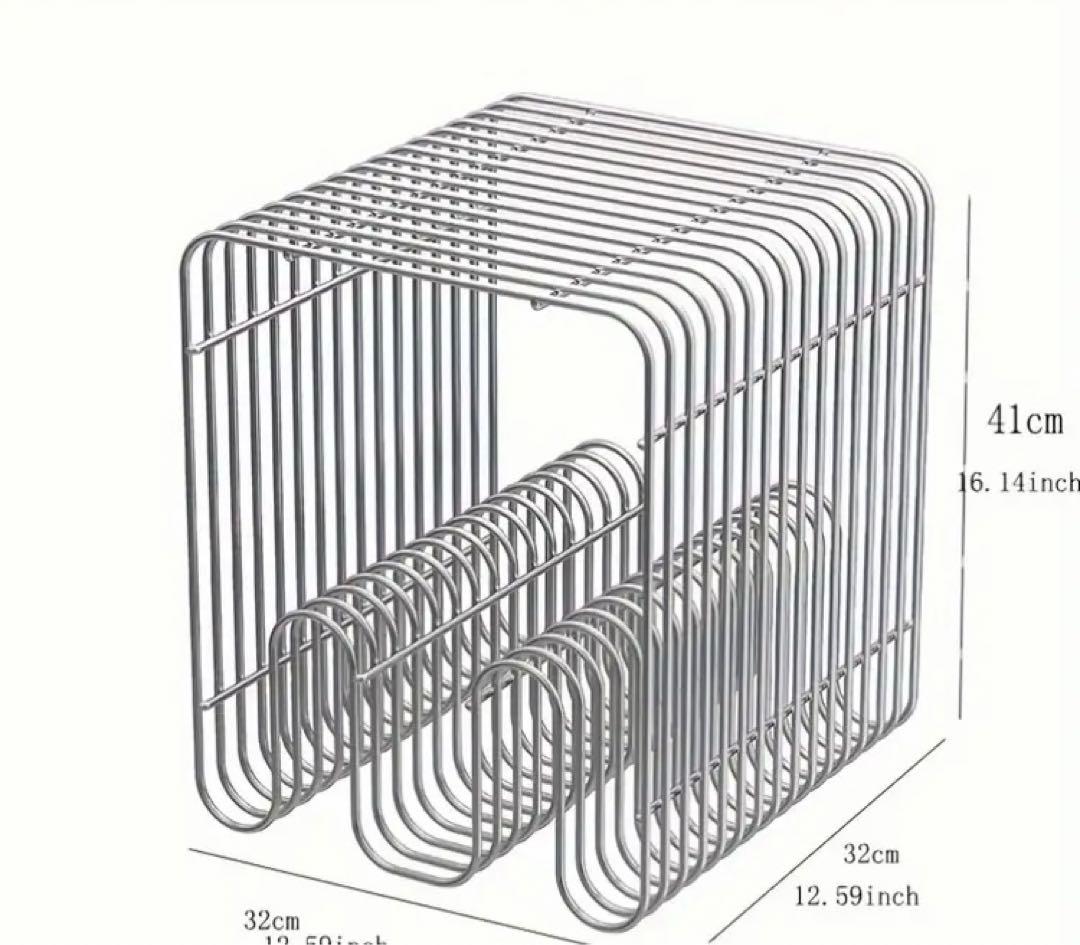 ワイヤー シェルフ マガジンラック リプロダクト テーブル 北欧 スタイリッシュ